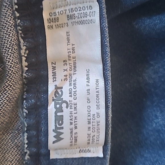 Wrangler Jeans 34/38 Long Work jeans - Picture 7 of 7
